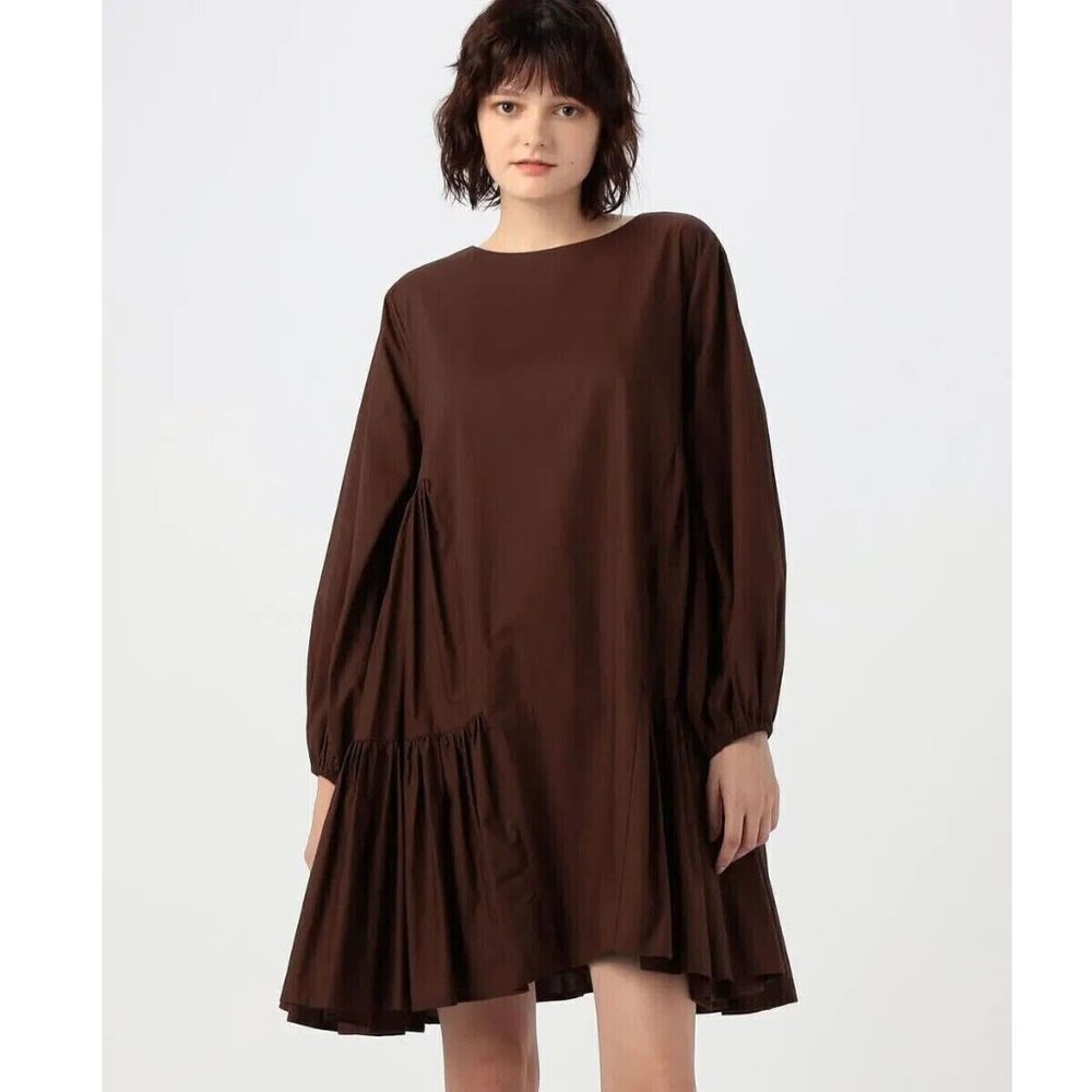 Merlette X Tomorrowland Byward Mini Dress Ruffle Swing Cotton Resort XS 265925